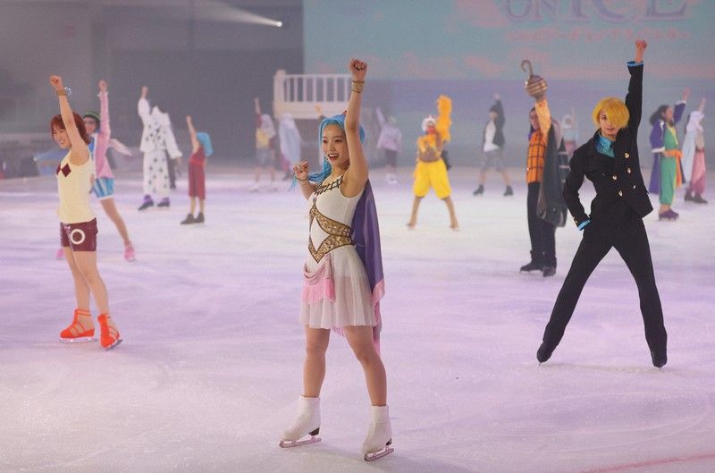 One Piece trượt băng